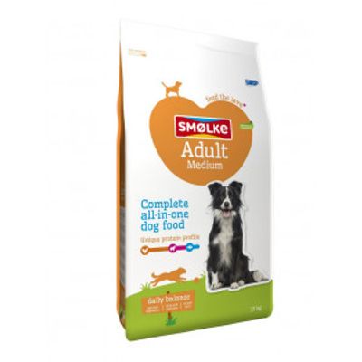 Smølke Adult Medium hondenvoer 2 x 3 kg
