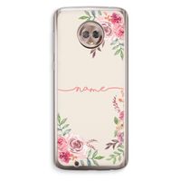 Rozen: Motorola Moto G6 Transparant Hoesje