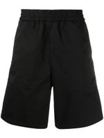 Moncler short de jogging à taille élastique - Noir