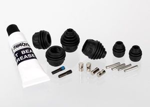 Rebuild kit, steel-splined constant-velocity driveshafts (includes pins, dustboots, lube, and hardware)