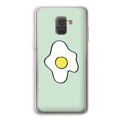 Spiegelei: Samsung Galaxy A8 (2018) Transparant Hoesje