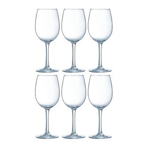 6x Stuks wijnglazen Vina Vap voor rode wijn 260 ml