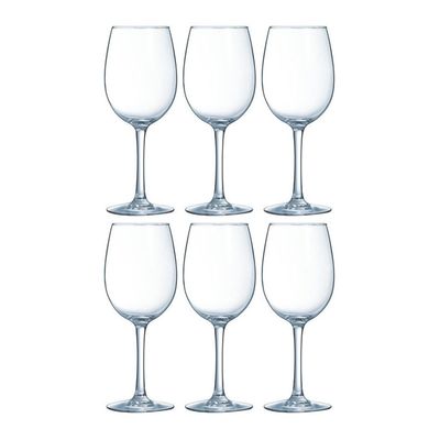 6x Stuks wijnglazen Vina Vap voor rode wijn 260 ml