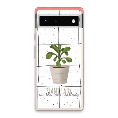 Kamerplant op vensterruit: Google Pixel 6 Transparant Hoesje