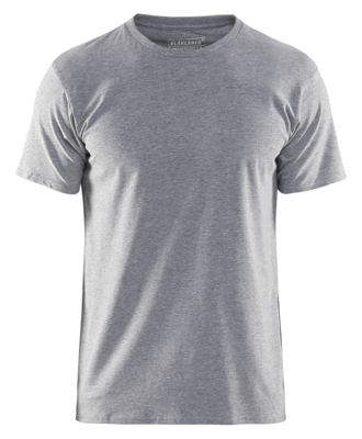 Blåkläder T-Shirt slim fit 35331059 | Grijs Mêlee | Maat S - 7330509602072