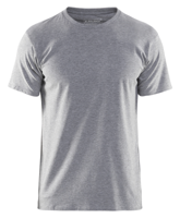 Blåkläder T-Shirt slim fit 35331059 | Grijs Mêlee | Maat 4XL - 7330509602041