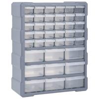 VidaXL Organiser met 39 lades 38x16x47 cm