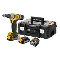 DeWalt DCF414E2GT-QW Accu Klinknagelpistool | 6,4 mm | XR 18V | 2x 1,7Ah Accu&apos;s + lader | In koffer - DCF414E2GT-QW