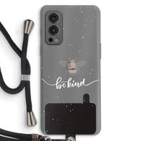 Be(e) kind: OnePlus Nord 2 5G Transparant Hoesje met koord