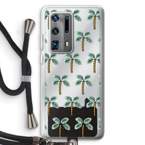 Paradise: Huawei P40 Pro Plus Transparant Hoesje met koord