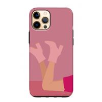 Pink boots: iPhone 12 Pro Max Tough Case