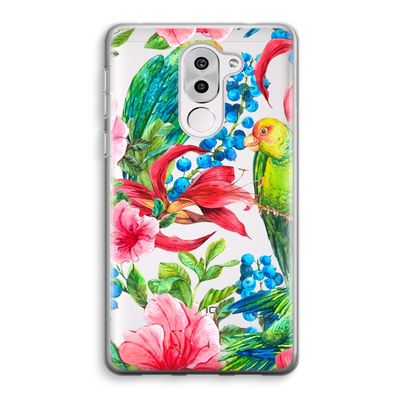 Papegaaien: Honor 6X Transparant Hoesje