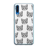 Kitten: Samsung Galaxy A50 Transparant Hoesje