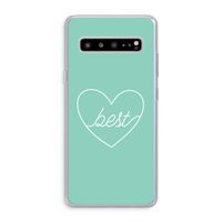 Best heart pastel: Samsung Galaxy S10 5G Transparant Hoesje