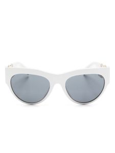 Versace Eyewear lunettes de soleil Medusa à monture papillon - Blanc