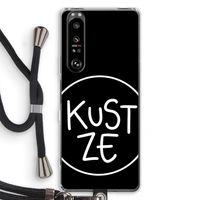 KUST ZE: Sony Xperia 1 III Transparant Hoesje met koord