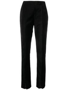 Forte Forte pantalon en velours à coupe slim - Noir