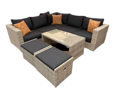 Houston loungeset 6-delig Off White - Own