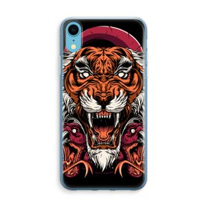 Tiger and Rattlesnakes: iPhone XR Transparant Hoesje