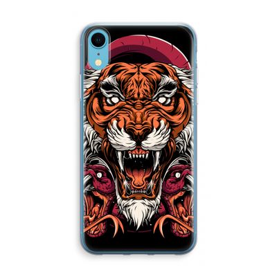 Tiger and Rattlesnakes: iPhone XR Transparant Hoesje