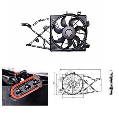 Koelventilator 47014