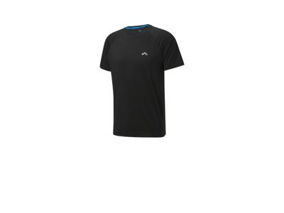 CRIVIT Heren sportshirt (Zwart, M)