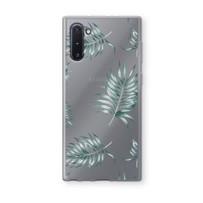 Simple leaves: Samsung Galaxy Note 10 Transparant Hoesje