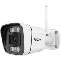 Foscam v5p, 3k/5mp dual-band wifi camera met geluid- en lichtalarm (wit)