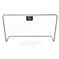 Umbro Voetbaldoel - metaal - zwart/wit - 182 x 122 x 61 cm - voetbalgoal groot - thumbnail