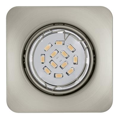 Eglo Inbouw spotPeneto Square 8,7cm nikkel mat - 94264