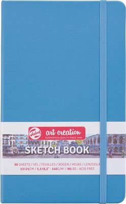 Talens Art Creation schetsboek, zeeblauw, ft 13 x 21 cm