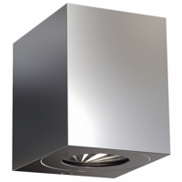 Buitenlamp vierkant Up down &apos;Canto kubi 2&apos; Nordlux 2x6W warm wit