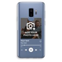 Music Player: Samsung Galaxy S9 Plus Transparant Hoesje