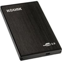 Kolink HDSU2U3 behuizing voor opslagstations HDD-/SSD-behuizing Zwart 2.5" - thumbnail
