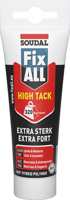 Soudal fix all high tack | verlijmingskit | 125 ml | wit - 153975