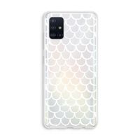 Dakpannetjes: Galaxy A51 4G Transparant Hoesje