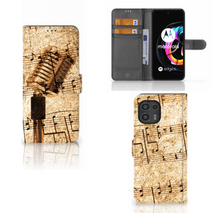 Motorola Edge 20 Lite Telefoonhoesje met foto Bladmuziek