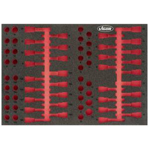 Vigor V4752 accessoire voor opslagdozen Zwart, Rood Verdeelset