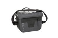 New looxs varo stuurtas - waterdicht nylon - grijs - fiets