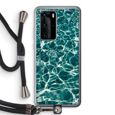 Weerkaatsing water: Huawei P40 Pro Transparant Hoesje met koord