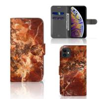 Apple iPhone 11 | Bookcase | Marmer Bruin