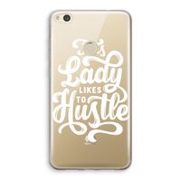 Hustle Lady: Huawei Ascend P8 Lite (2017) Transparant Hoesje