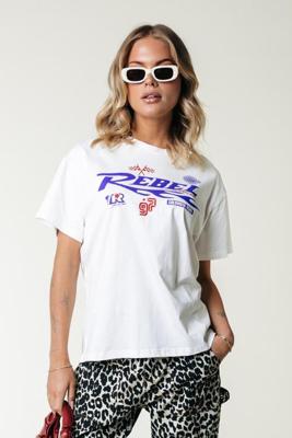 Colourful Rebel Rebel Racing T-shirt | Standard white