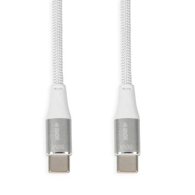 iBOX IKUTC USB-C kabel 60W 2m Wit