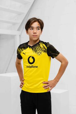 Borussia Dortmund Thuis Shirt Junior 2025/2026 - Maat 176 - Kleur: ZwartGeel | Soccerfanshop