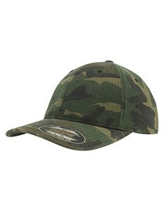 FLEXFIT FX6977CA Flexfit Garmet Washed Camo Cap