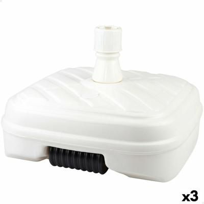 Parasolvoet Aktive Wit Plastic 56 x 40 x 56 cm (3 Stuks)