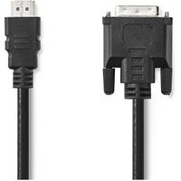 HDMI© Kabel | HDMI© Connector | DVI-D 24+1-Pins Male | 1080p | Vernikkeld | 2.00 m | Recht | PVC - thumbnail