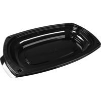 Schaal | cateringschaal | gerecycled PET | 295x190x zwart | 100 stuks