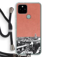 Marrakech Skyline : Pixel 5 Transparant Hoesje met koord